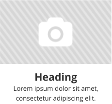 Heading Lorem ipsum dolor sit amet, consectetur adipiscing elit.