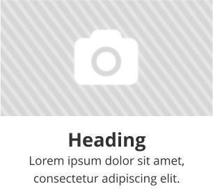 Heading Lorem ipsum dolor sit amet, consectetur adipiscing elit.