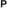 P