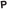 P